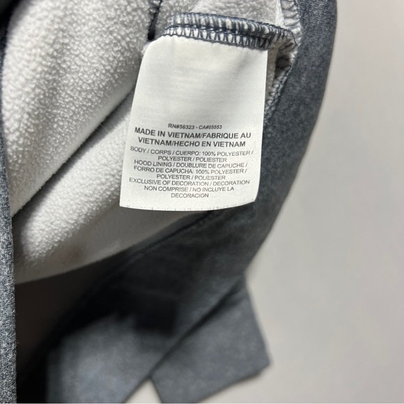 Nike Dri-Fit Just Do IT. Hoodie Women’s Gray/Pink Size XS - Picture 4 of 9